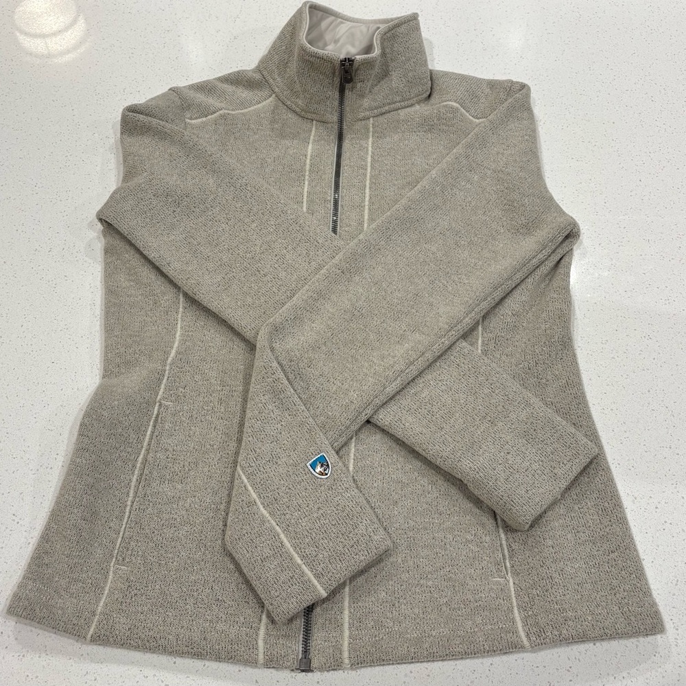 Gray Zip-Up Jacket - image 1